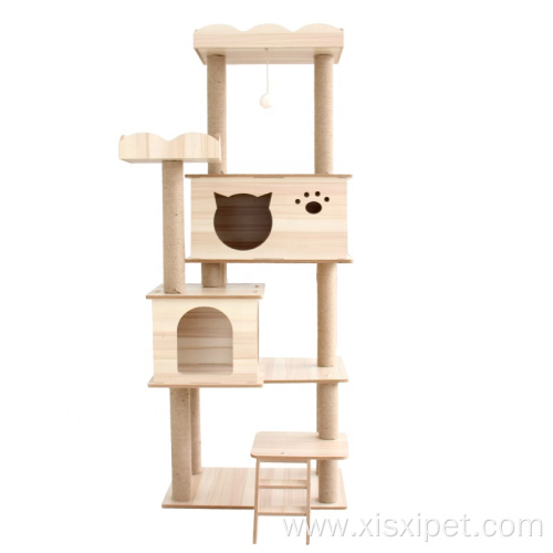 Cat Climbing Frame Condos Tower Scratcher Tree House